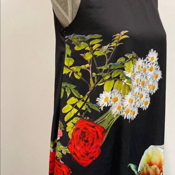 Floral Sheath Midi Dress for Weddings SMALL MEDIUM FIT - Picture 7 of 13